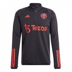 adidas Manchester United Drill Top 2023 2024 Adults Black