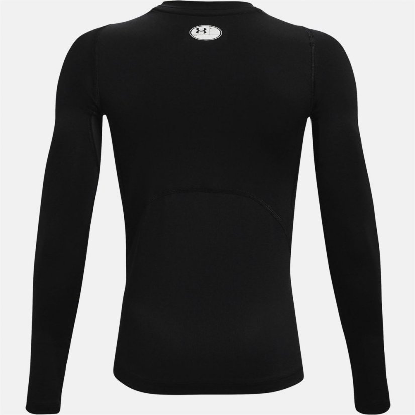 Under Armour HeatGear® Long Sleeve Boys Black