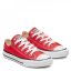 Converse Chuck Taylor Ox Infants Trainers Red 600