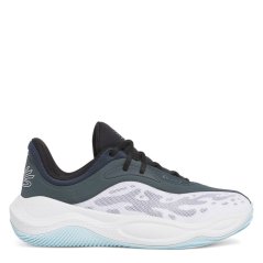 Under Armour Curry Splash 25 Basketball Trainers Adults Blk/Gry/Wht