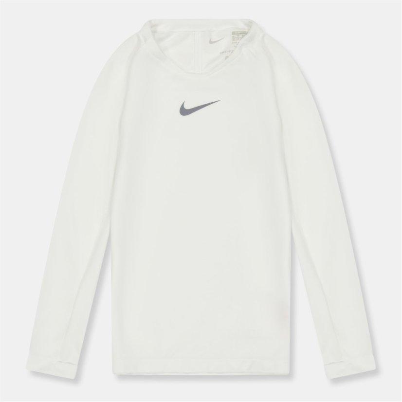 Nike Kids' Baselayer Top White /Grey