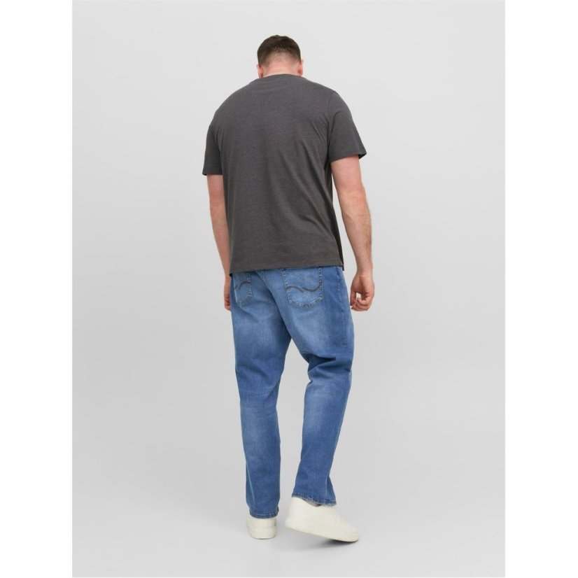 Jack and Jones Mike 223 Jeans Mens Plus Size Blue Denim