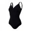 Speedo Watergem Swimsuit Womens Black
