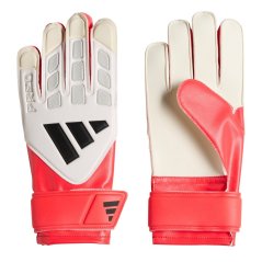 adidas Predator Training Goalkeeper Gloves Juniors White/Red
