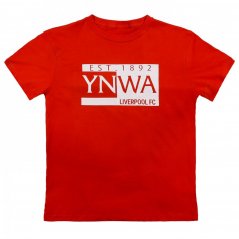 Team Liverpool F.C Team T-Shirt No.25 Red