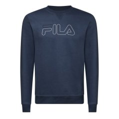 Fila Mens Jude Crew-Neck Sweatshirt Vintage Indigo