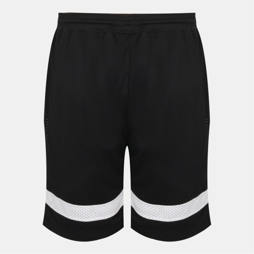 Everlast Men's Knee Length Open Pockets Basketball Shorts Black