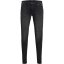 Jack and Jones Men's Spray On Super Skinny Jeans Black Denim