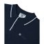 Lambretta Sleeve Tipped Knitted Polo Navy