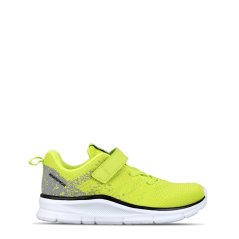Karrimor Duma 6 Running Shoes Child Boys Lime/Grey/White