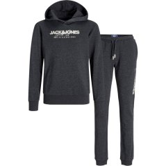 Jack and Jones Alvis Tracksuit Juniors Black