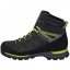 Karrimor Hot Rock Juniors Walking Boots Charcoal/Green