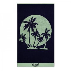 SoulCal Beach Towel Mint palm