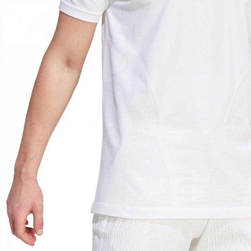 adidas AEROREADY Pro Seamless Tennis pánské tričko White