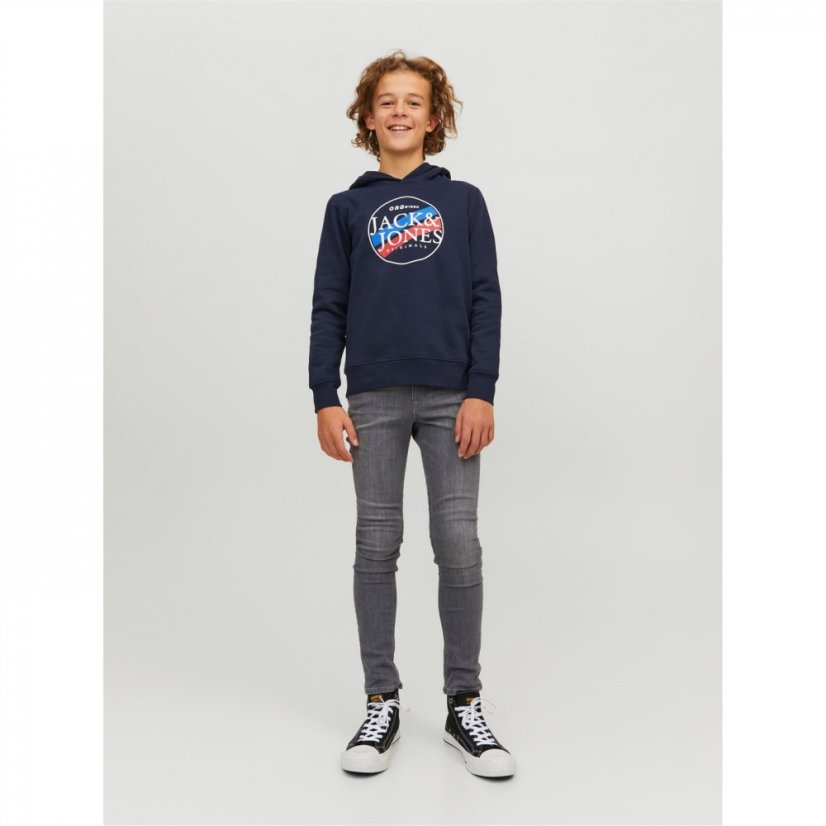 Jack and Jones Cody Hoodie Junior Boys Navy Blazer