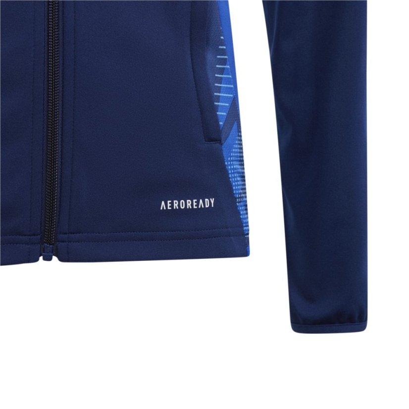 adidas Unisex Kids' Tiro24 Tracksuit Top Navy Blue