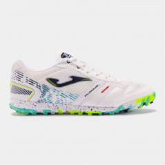 Joma Mundial Leather Indoor Football Trainers White/Blue