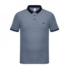 SoulCal Pique pánské polo tričko Navy/White