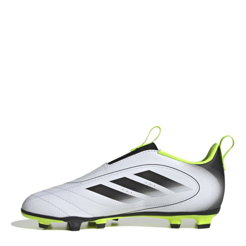 adidas Goletto IX Laceless Firm/Multi-Ground Boots Kids White/Black