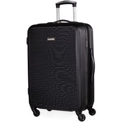 Pierre Cardin Harley Ultra Strong Suitcase Hard Shell Luggage Black