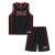 Everlast Basketball Set Junior Black/Red