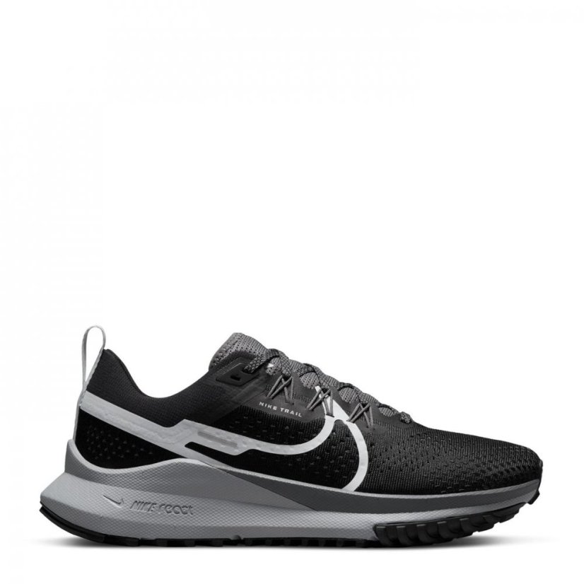 Nike React Pegasus Trail 4 Running Shoes Womens Black/Grey