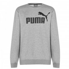 Puma No1 Crew Sweater Mens Grey