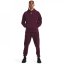 Under Armour Armour Rival Tracksuit Bottoms Mens Maroon