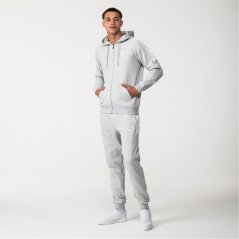 Puma Men's Fleece Tracksuit Grey/White