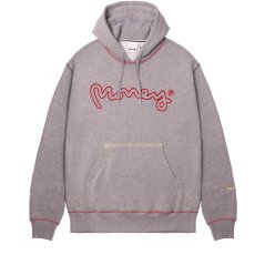 Money Contrast Stitch Hood Grey Melange
