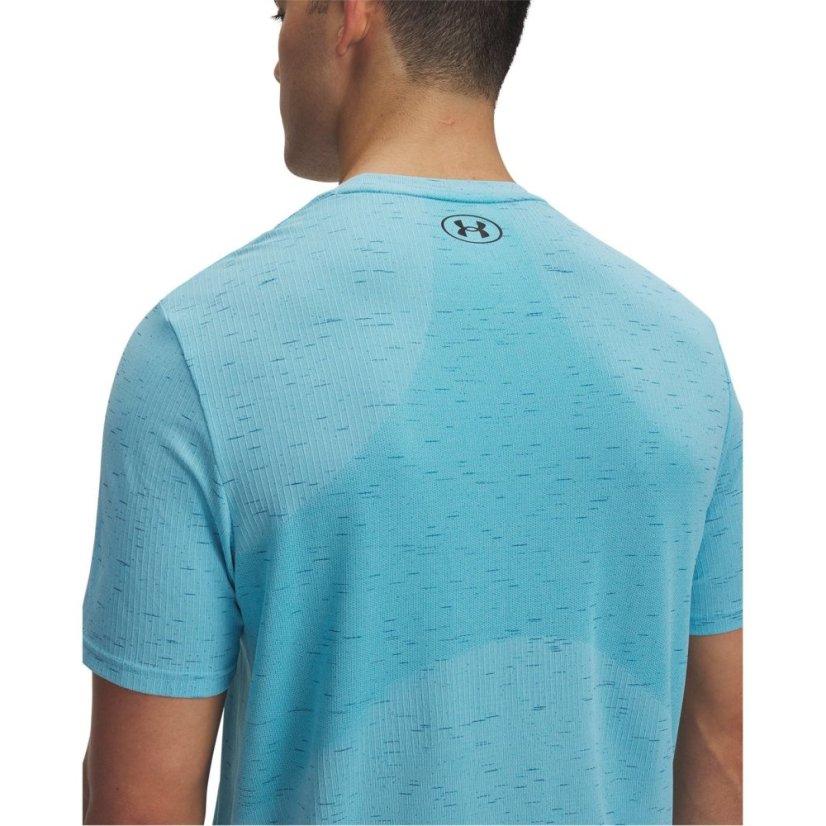 Under Armour UA Vanish Seamless Mens Short Sleeve Stream Blue
