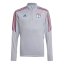 adidas Kids adidas Olympique Lyonnais Training Top 2021 Halo Silver