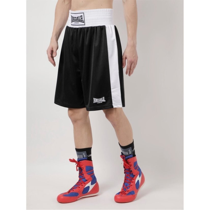 Lonsdale Boxing Shorts Black/White