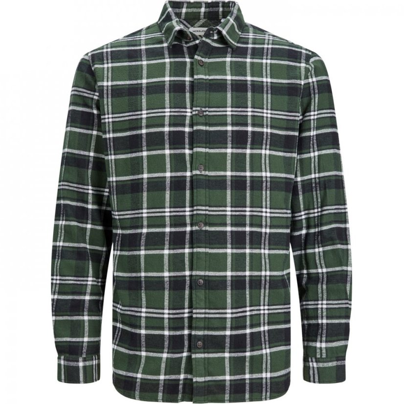 Jack and Jones Long Sleeve Checkered Flannel Shirt Mountain View