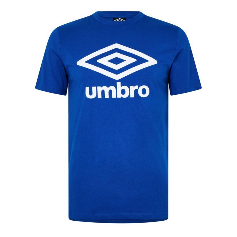 Umbro Unisex Adults Regular Fit Logo T-Shirt TW Royal