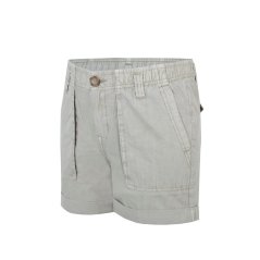 Fabric Shorts Khaki
