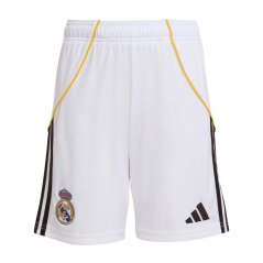 adidas Real Madrid Home Shorts 2025 2026 Juniors White