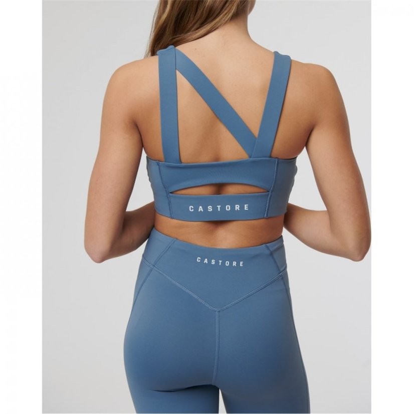 Castore Long Line Sports Bra Navy