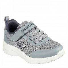Skechers Dynamight 2.0 Infant Trainers Charcoal