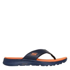 Skechers Men's Flip Flops Navy/Orange