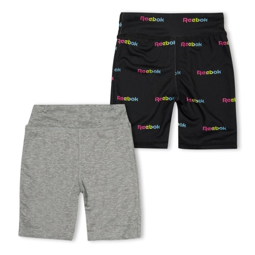 Reebok Kids' Jersey Jogger Shorts Black