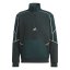 adidas Essentials Reflect-In-The-Dark Polar Fleece Quarte Mens Sgrn/Poli/Hsil