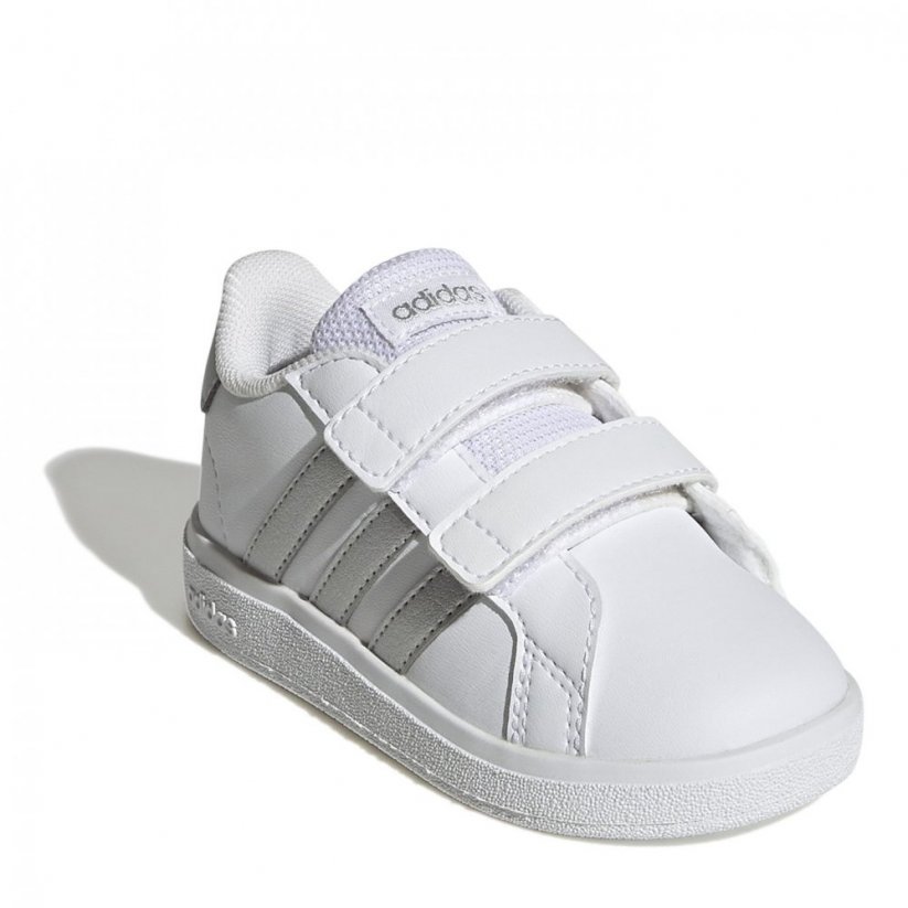 adidas Grand Court Sneakers Infants White/ Silver