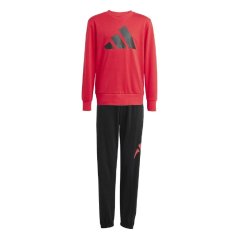 adidas Kids' Essentials Performance Tracksuit Bottoms pure ruby