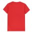 Slazenger Plain T Shirt Junior Boys Red