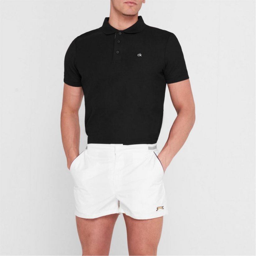 Calvin Klein Golf Golf Cotton pánské polo tričko Black