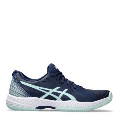 Asics Solution Swift Ff Clay Tennis Shoes Womens Blue Expanse