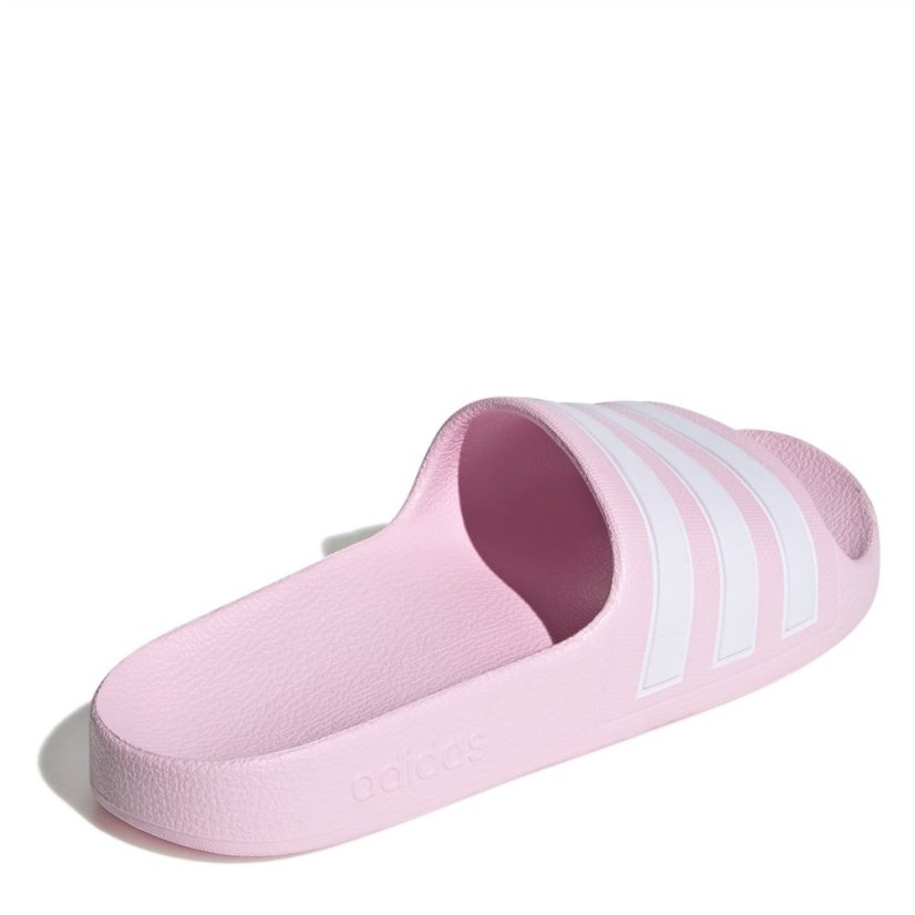 adidas Adilette Aqua Slides Junior Pink/White