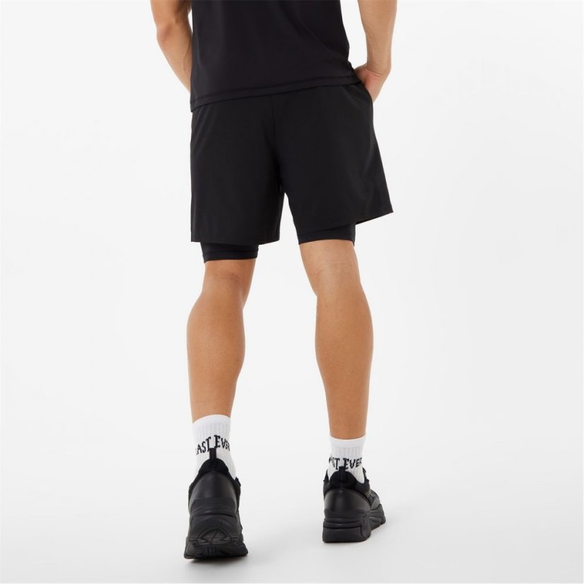 Everlast 2-in-1 Shorts Mens Black