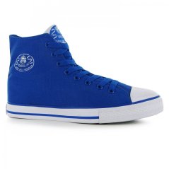 Dunlop Junior Canvas High Top Trainers vel. UK 4
